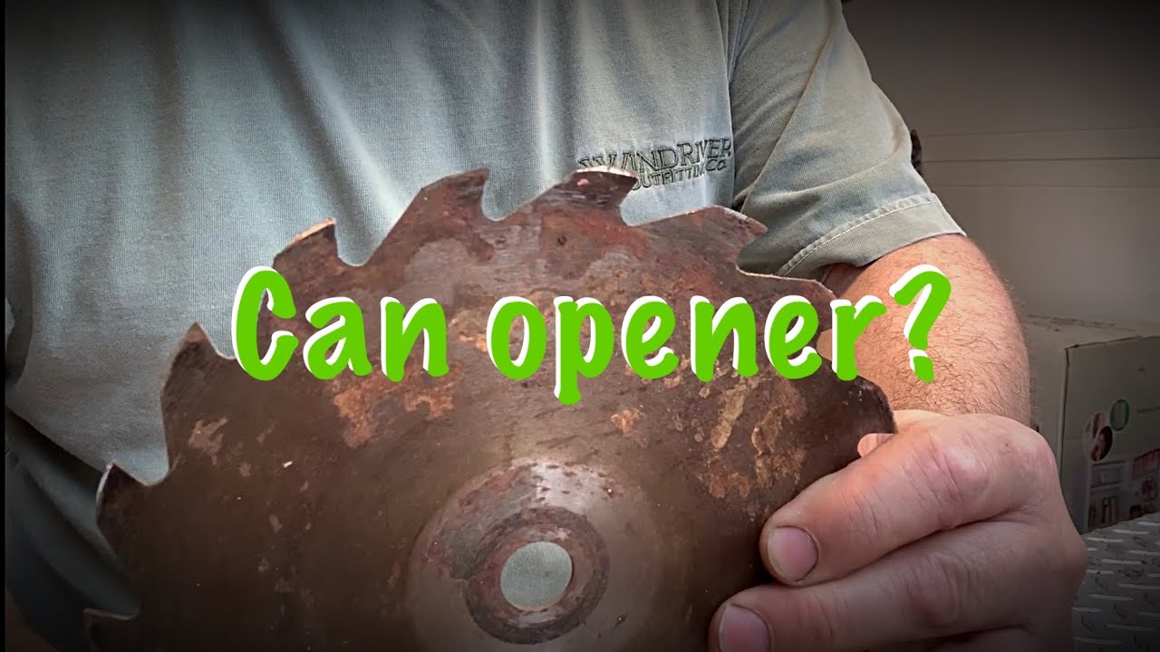 Can opener, easy build? YouTube