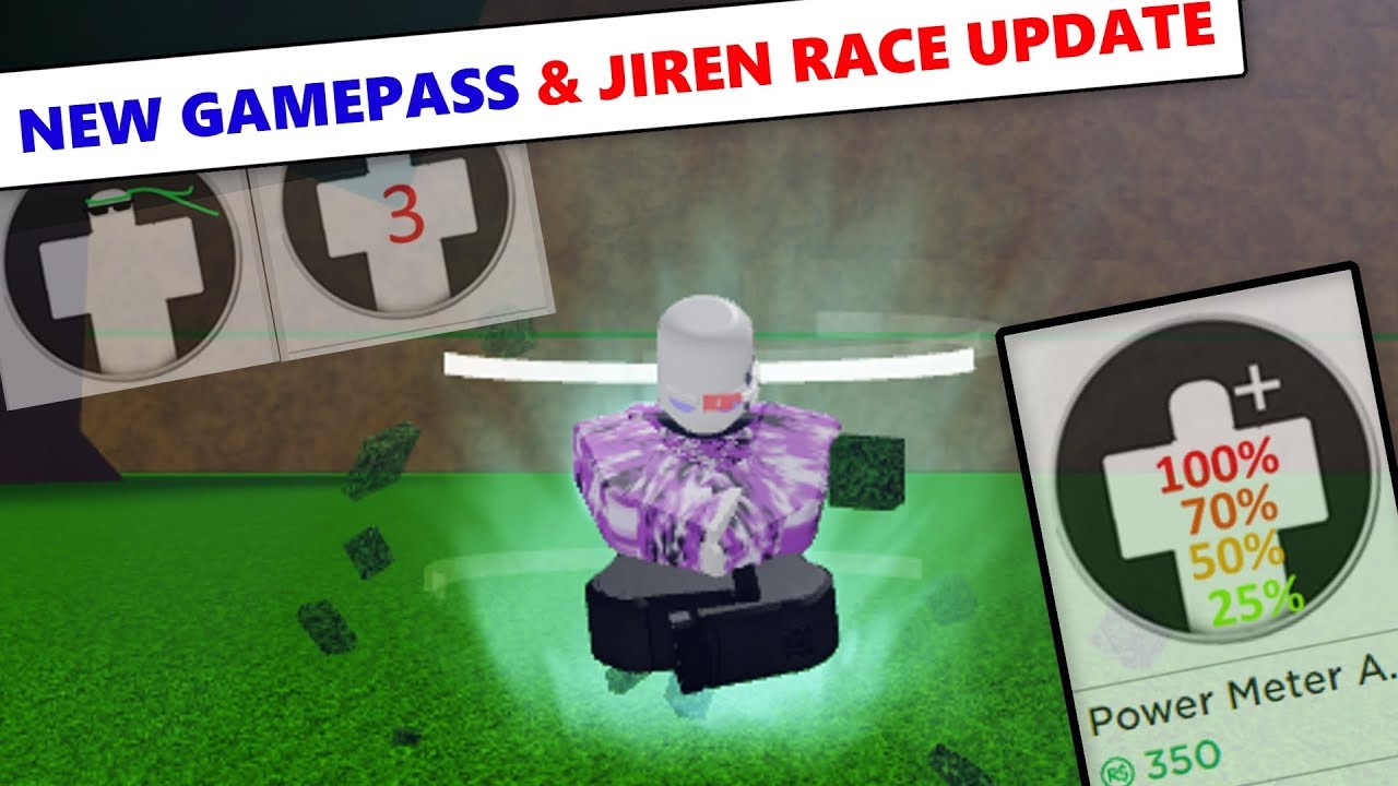 Jiren Race All New Gamepass Showcase Dbz Final Stand Youtube - roblox final stand jiren race