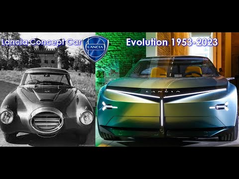 Lancia Concept Car Evolution 1953 2023 - YouTube