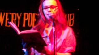 Amber Tamblyn perform "Run On" at NYC Urbana 2009