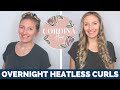 CORDINA HAIR FLOWER CURL | OVERNIGHT HEATLESS GLAM CURLS | WOULD I RECOMMEND?