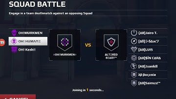 MC5◆Squad battle ○OH MURKMEN○ VS ALTERED BEAST!