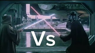 Obi-Wan Vs Darth Vader - Reversed A New Hope
