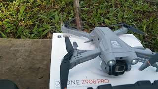 z908 pro sobrang galing na drone pinalipad taas 110m wala nang signal remote tinangay hangin 400m