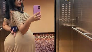 Arabic Beautiful Plus-Size Women Fashion Model Curvy Plus-Size Model Girl Fashion