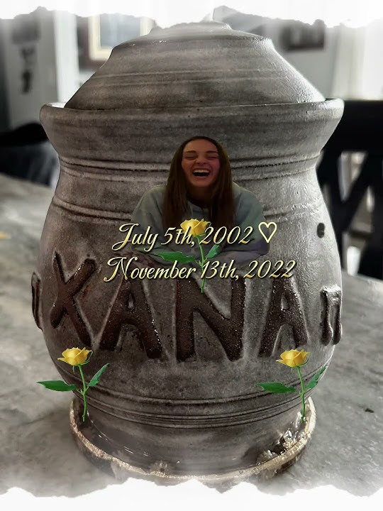 Oh Xana. What a beautiful urn #xanakernodle