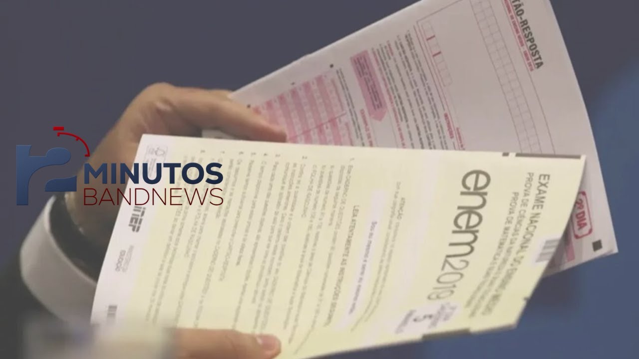 MEC anula três questões do Enem por vazamento de informações - BandNews em 2 Minutos (18/11/25 )