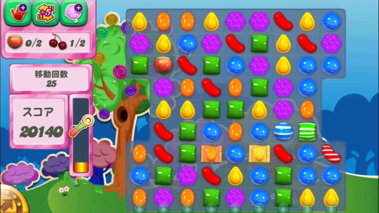 CandyCrashSaga　Pastille Pyramid ミステリーステージ１