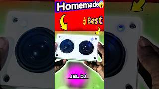 Bluetooth Speaker me light 😱।। Amazing diy Bluetooth Speaker at home 🔥🔥🔥