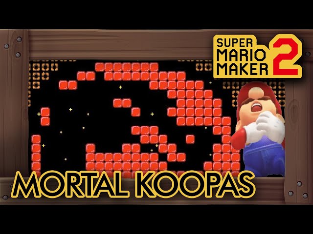 Super Mario Maker 2 - Insane Koopalings Boss Level "Mortal Koopas"