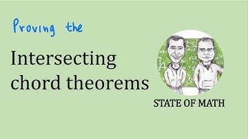 Intersecting chords theorems - Proving the theorems
