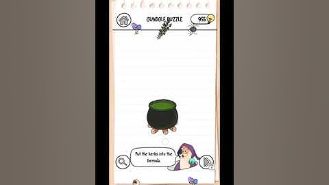 Brain Test 3: Tricky Quests & Adventures level Gundolf Puzzle 9 Solutions / Walkthrough