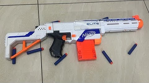 Nerf gun retaliator different types of reload | gun reload | reloading
