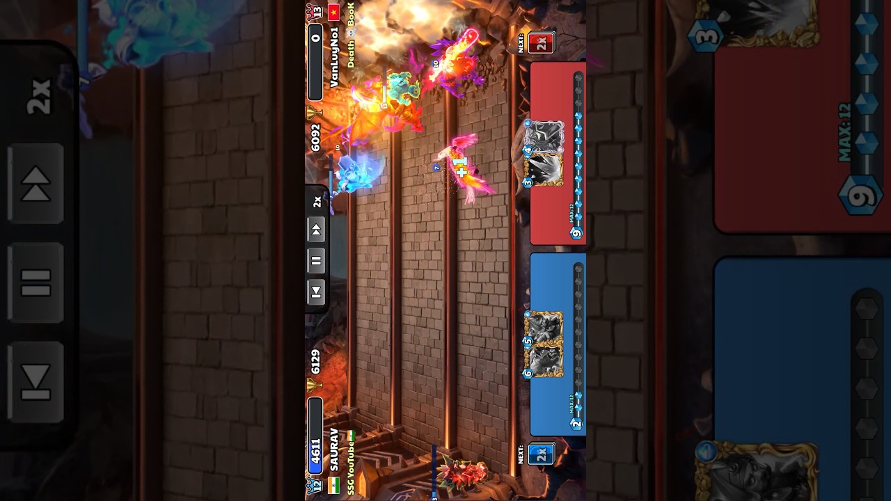 NFT Blizzard + Ice Elemental + Spiked Statue vs Reaper NFT Deck 