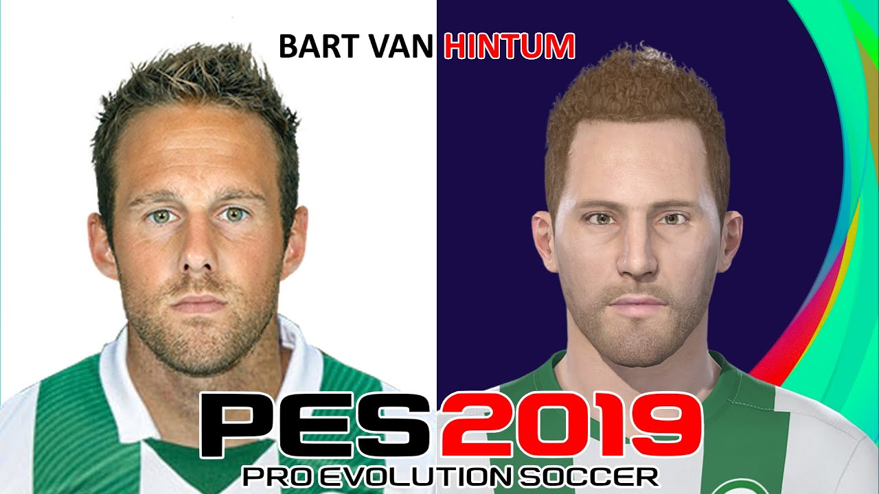 Bart Van Hintum Pes 19 Face Build Stats Youtube