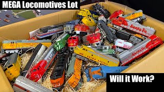 MEGA Lot Of Vintage eBay Locomotives  Lets See What Works!