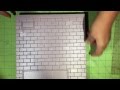 015. Tutorial - Diorama Brick Walls from Start to Finish