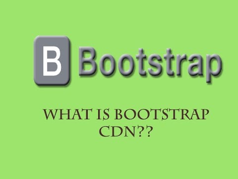 What is Bootstrap CDN?? | How to install it!||How it works|