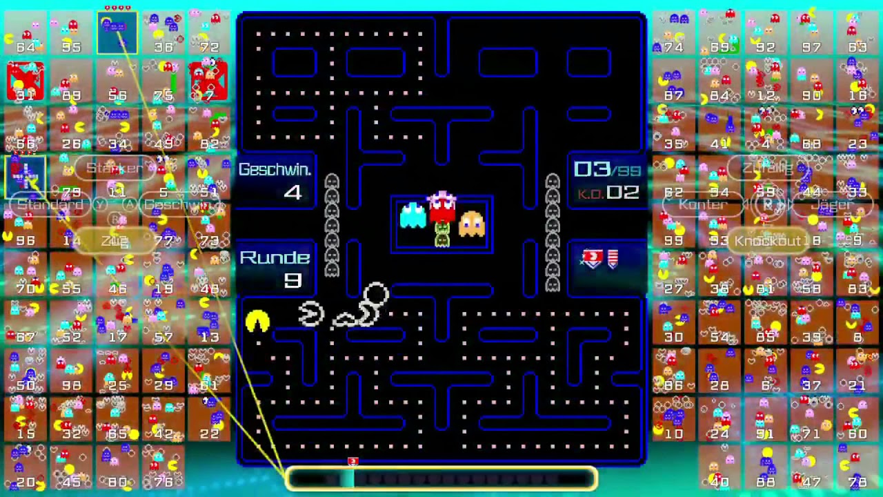 My first victory in Pacman 99! - YouTube