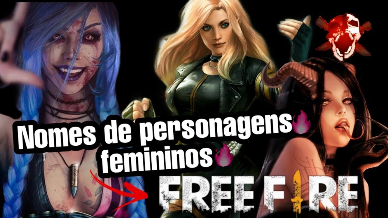 Top Nomes Femininos Para Free Fire - free fire e para gado roblox