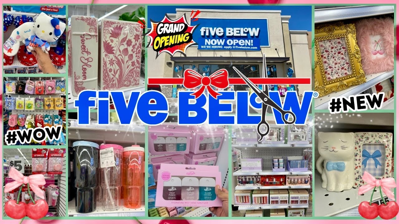 FiVe BeLoW GRAND OPENING 🎉🤩5 Below MEGA JACKPOT‼️✨#fivebelow #5below #trending