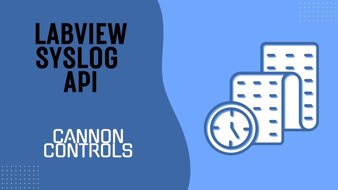 Syslog Api LabVIEW Syslog API - YouTube