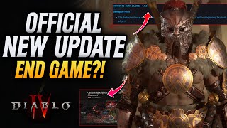 Diablo 4 Just Got A NEW PATCH UPDATE! Dungeon Buffs!?