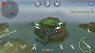 Gunship Battle Game - Episode 3 - Mission 1 - Escort Allies To Target Area Protect Ally Cruisers screenshot 2