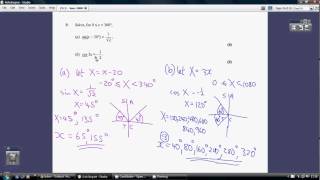 2) Edexcel Core 2 - 2 June 2008 Q9