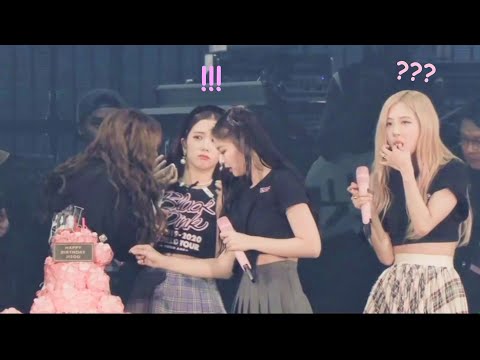 lisa kissing jisoo on her 25th birthday | a lisoo moment