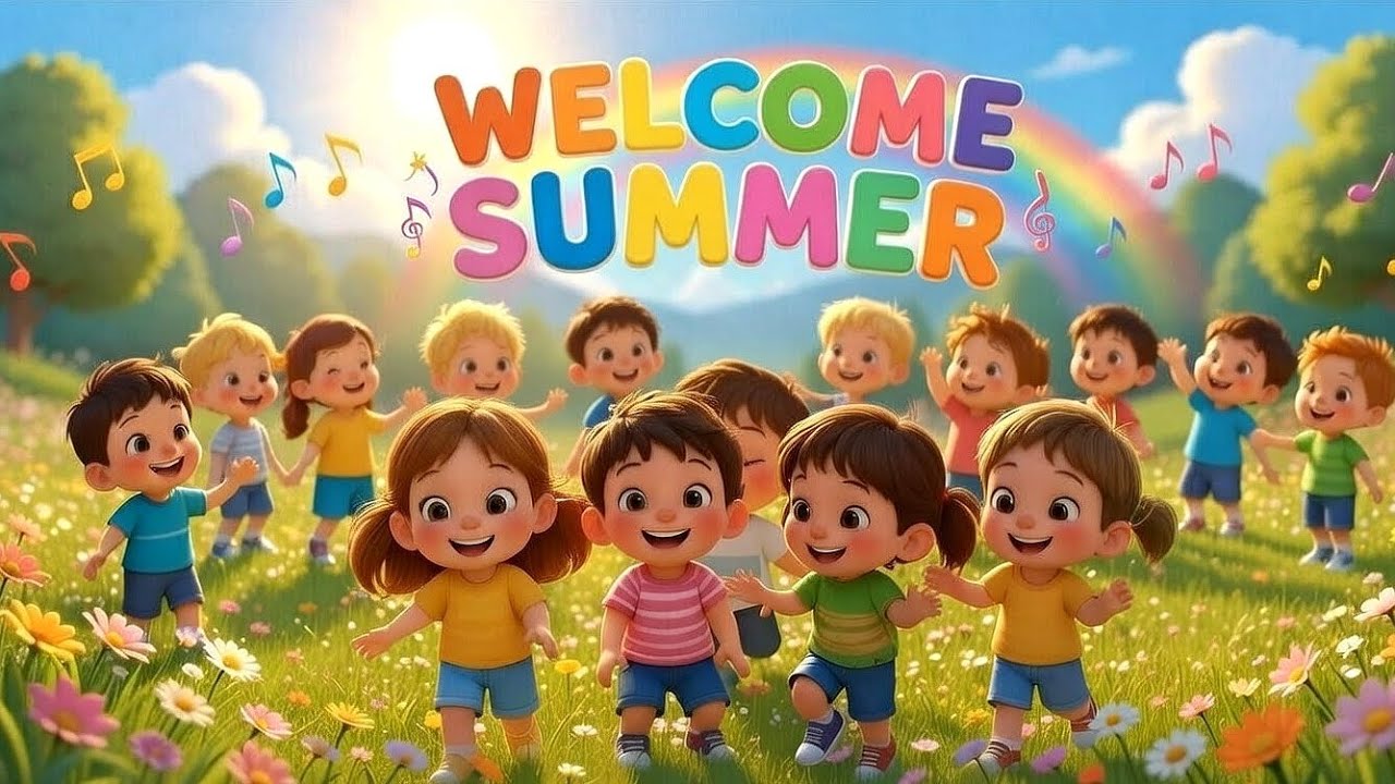 Welcome Summer | Fun Summer Song For Kids | Sing & Dance Along