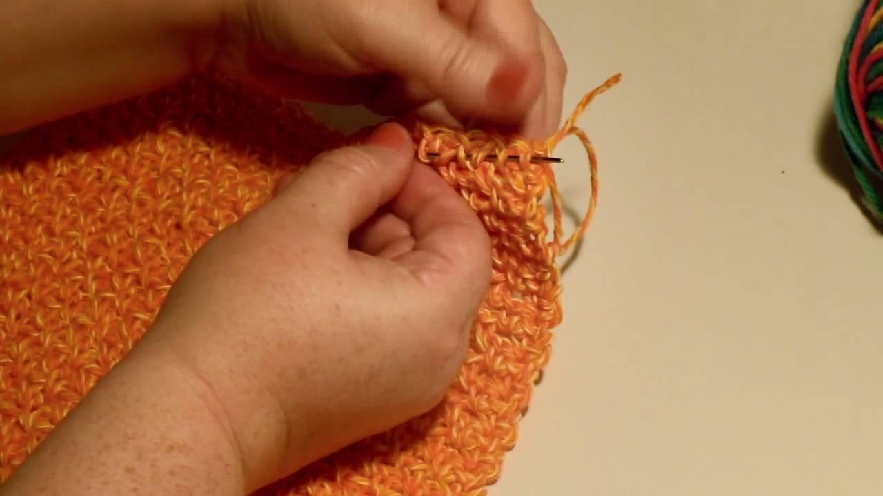 How to Crochet a Dish Cloth - Create ♥ Nurture ♥ Heal ♥