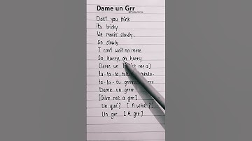 Thumbnail of Dame Un Grrr Fantomel & Kate Linn (Lyrics + English Translation) TikTok Trend