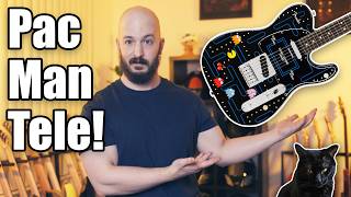 This PAC-MAN Fender Telecaster Is Peak 80s Nostalgia