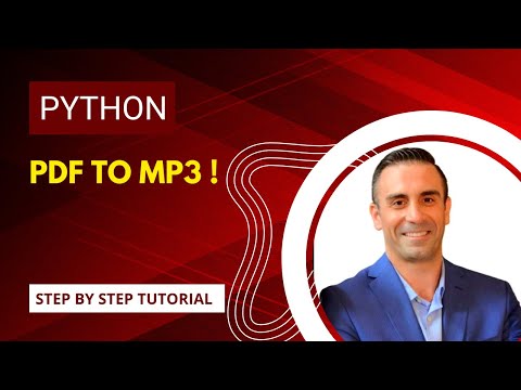 Automate Audio Generation from PDFs with Python! 🎧 | Convert PDFs to MP3 | Beginner Tutorial