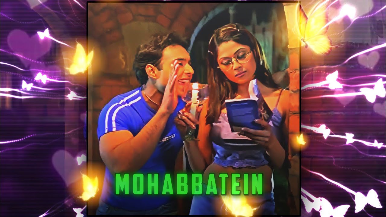 Chalte Chalte Mohabbatein Movie Song Status  Kya Yahi Pyar Hai Status  Mohabbatein Song Status 