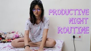 My Productive Night Routine 2019 | Manasi Mau l Vlogmas day 4