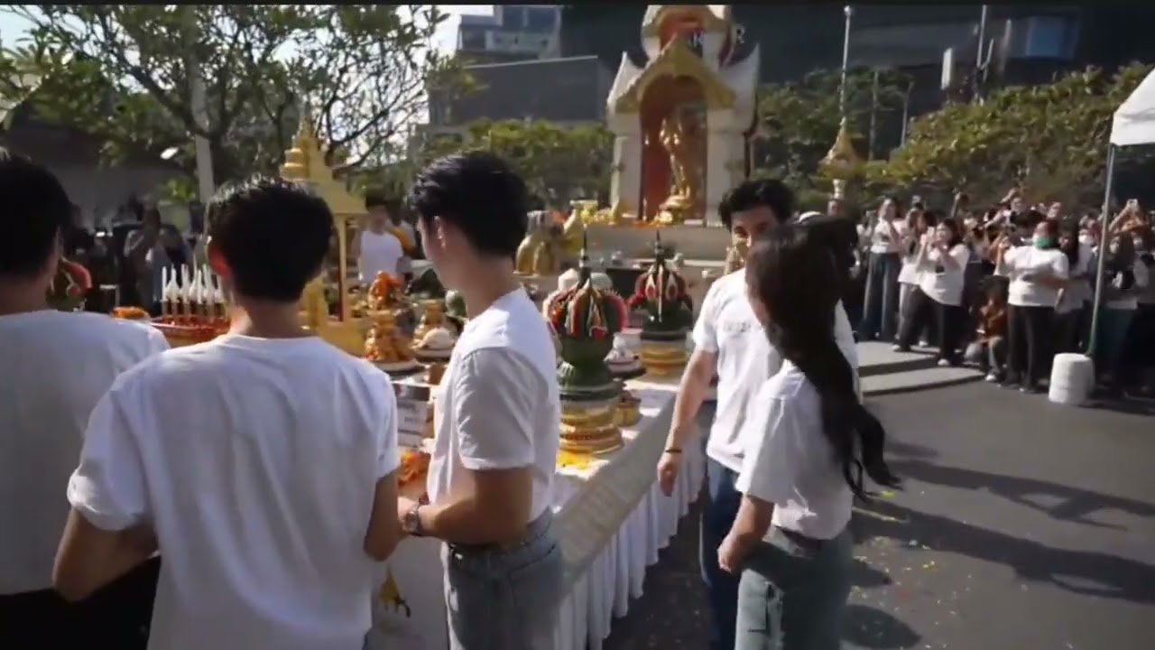 บวงสรวงเพชรประกายซีรีย์#แบงค์ศรราม เอนกลาภ #banksornn#เพชรประกาย