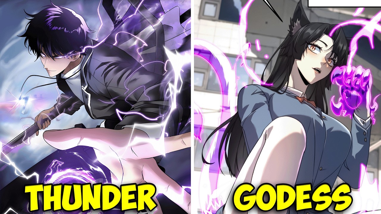 Loser Stuck By Dragon Lightning And Awakened the Purple Thunder God System! Manhwa Recap