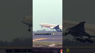Boeing777 of Saudi Airlines takeoff #amazing #shorts #trending #reels #viral #viralreels #ytshorts