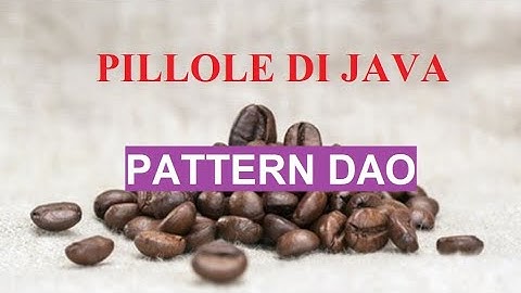Pattern DAO