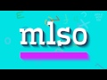 How to say "mlso"! (High Quality Voices)