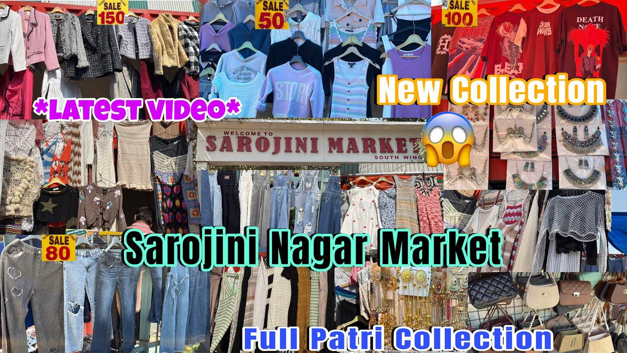 Sarojini Nagar Market Delhi✨| Latest Collection 2026 with shop number | Jasmine kaur #sarojininagar 