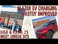 Blazer EV's Epic Charge Curve Upgrade Demoed at Flying J's Most Unique EVgo Station!