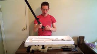 WELLS Warrior 1 Air soft Sniper Rifle Unboxing with Stamp778! screenshot 3
