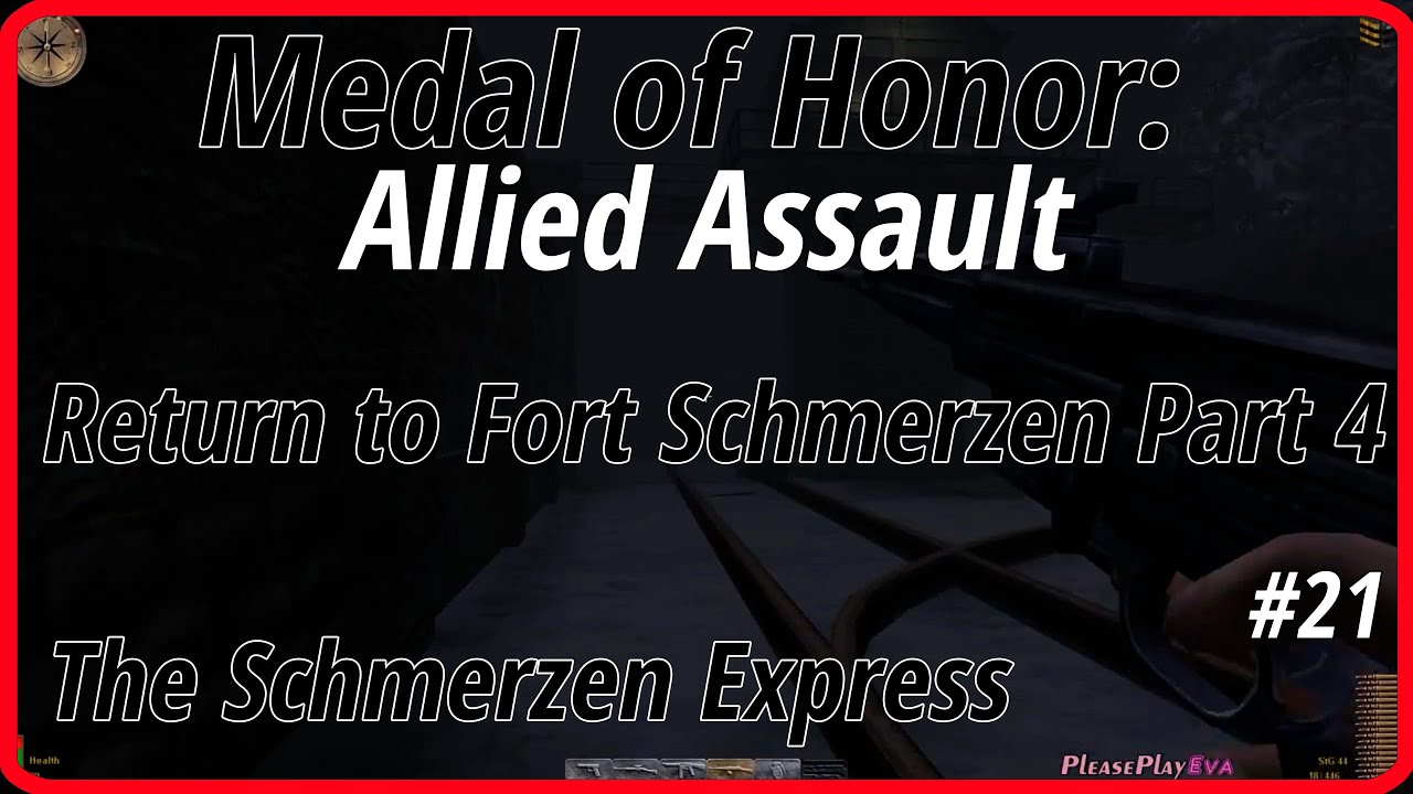 Medal of Honor: Allied Assault (2002) Hard #21 Return to Fort Schmerzen ...