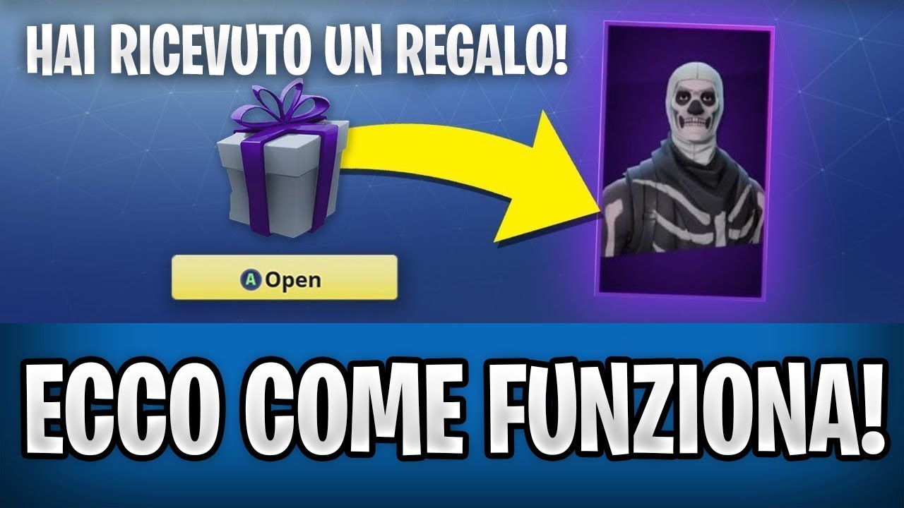 ECCO *REALMENTE* COME REGALARE GLI OGGETTI SU FORTNITE! DATA CONFERMATA