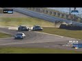 Michelin Pilot Challenge 2021. Daytona Road Course. Crash