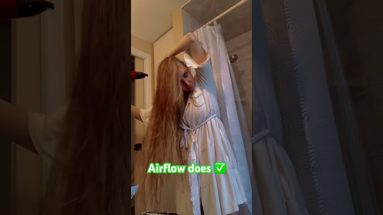 Heat Doesn’t Dry Your Hair… This Does 💨 #shorts