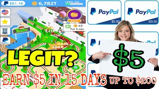 IDLE TRAIN APP 2020 | EARN $5 IN 15 DAYS UP TO $200 screenshot 4